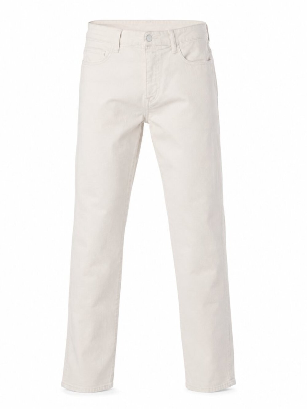 H&M White Skinny Ankle Jeans Size 33 Stretch Denim